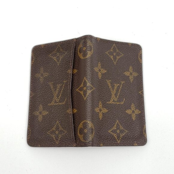 Authentic Louis Vuitton Monogram Canvas Pocket Organizer card wallet 65-121025 - Picture 3 of 12